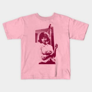 Aretha Franklin Vintage Tribute Design Kids T-Shirt